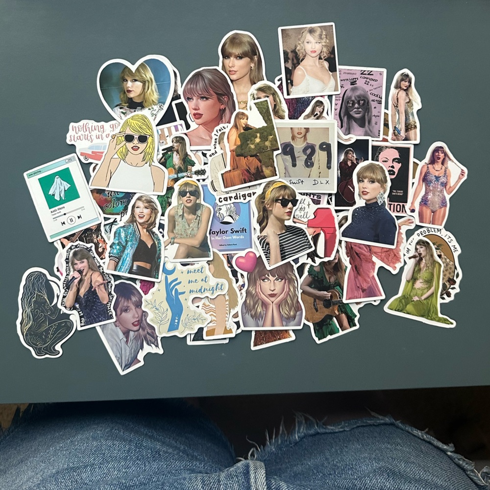 20 Random Pop Star Stickers